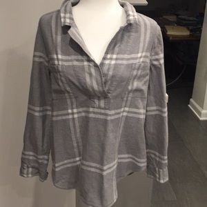 Lou & Grey grey flannel tunic